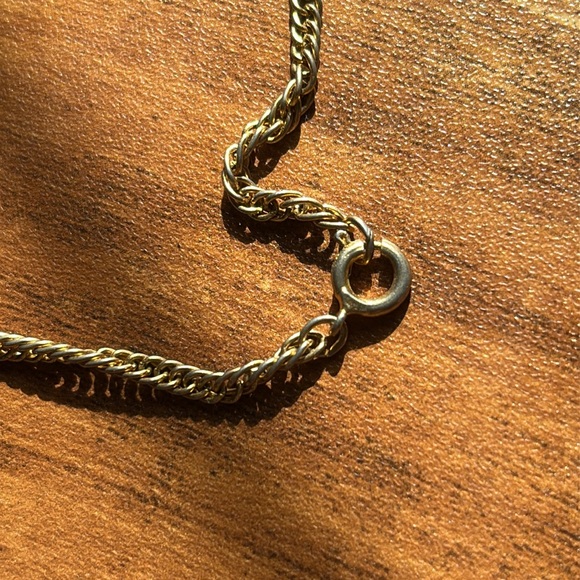 Vintage Jewelry - Old Gold plated chain